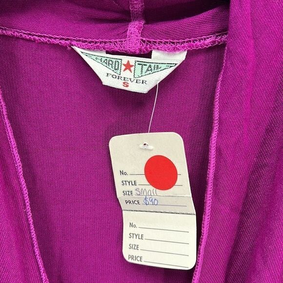 𝅺hard Tail Size Berry Long Sleeve Top - Picture 3 of 4